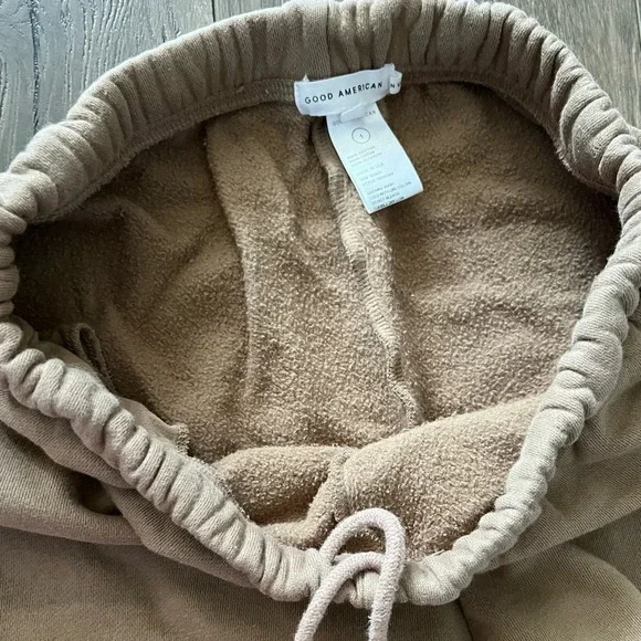 Good American Sweat Pants tan Size 1 - Picture 3 of 8